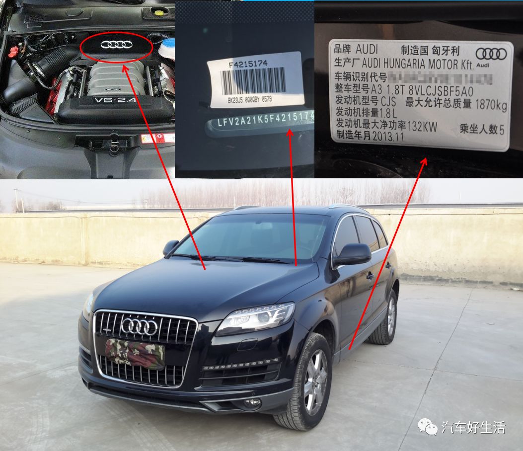 车架号的位置车架号(vehicle identification number)简称vin,中文名