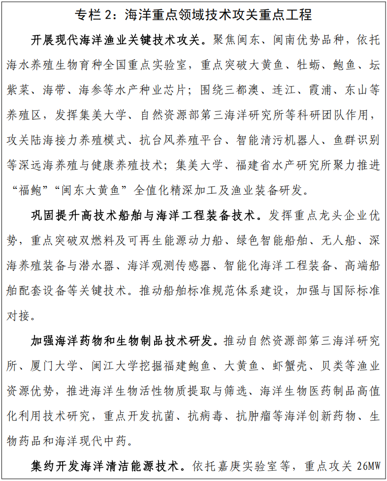 蓝图出炉！福建省人民政府印发《“十五五”“海上福建”建设规划》！