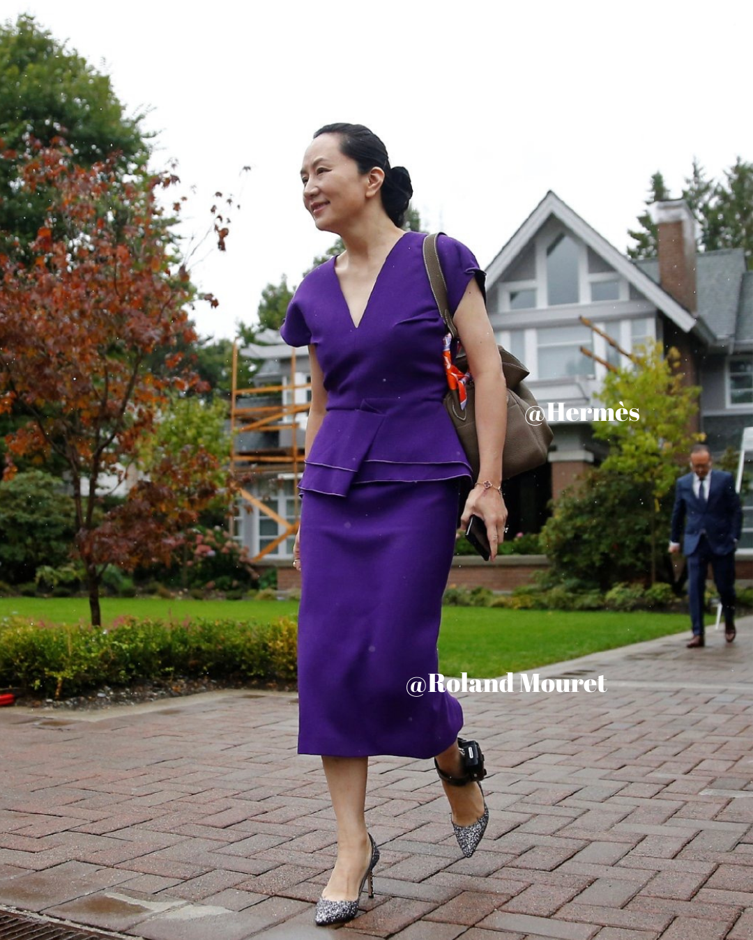 孟晚舟的穿搭,长公主的气质 - chrome插件网