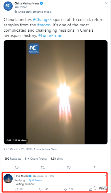 嫦娥五号发射，英媒和航天大V很兴奋！歪果网友却在评论区吵起来...（组图） - 12