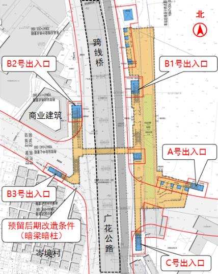 广州地铁8号线北延段启动施工招标，花都有这些站点！