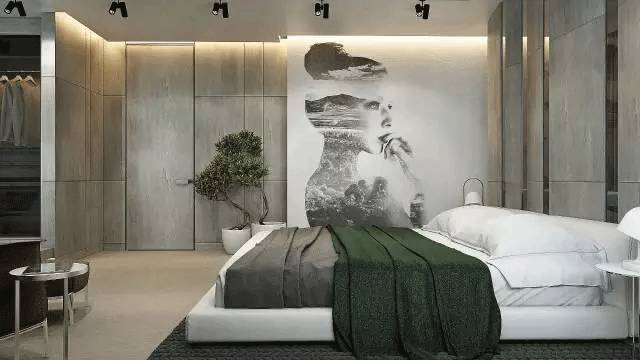 巧妙设计隐形门，视觉效果好惊艳。