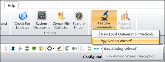 OpticStudio 22.1 | 如何使用改進型光線瞄準和光線瞄準向導的圖3