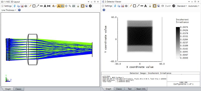 ZEMAX | 如何模拟照明均匀的复眼透镜阵列的图14