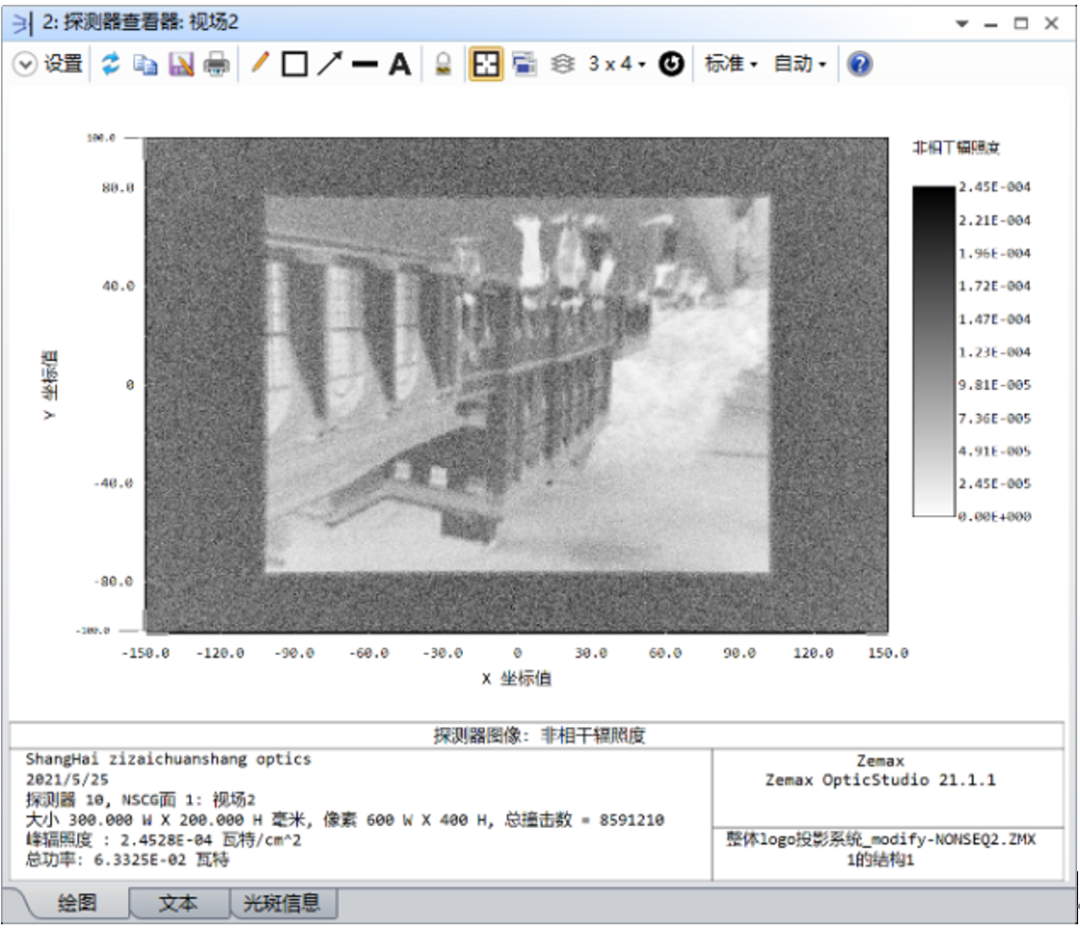 ZEMAX | 如何使用 OpticStudio 設(shè)計(jì)車標(biāo)投影系統(tǒng) Ⅲ的圖19