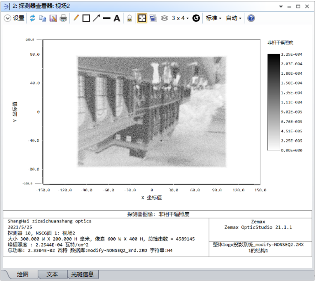 ZEMAX | 如何使用 OpticStudio 設(shè)計(jì)車標(biāo)投影系統(tǒng) Ⅲ的圖20