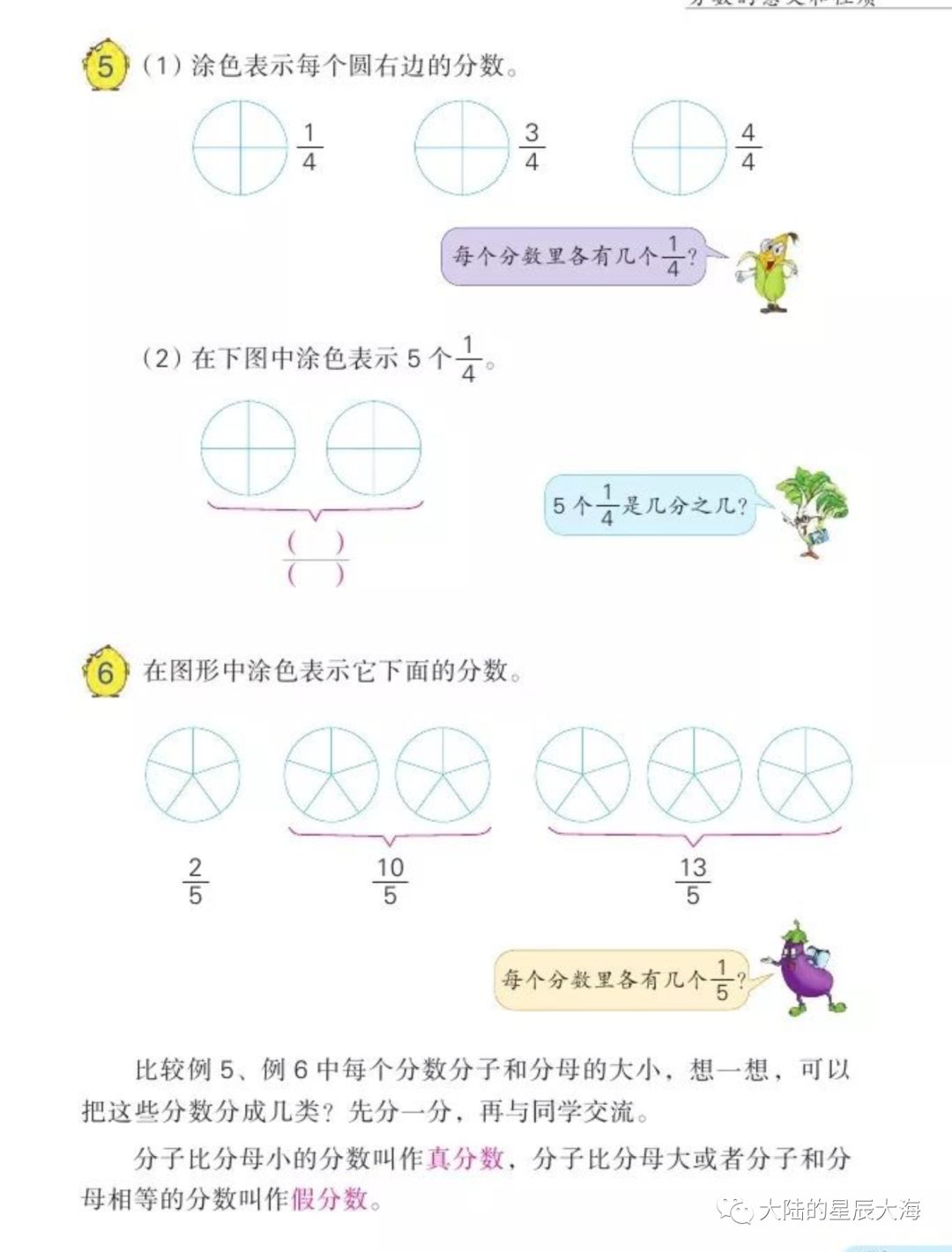 理解分数的那一点点小事 大陆的星辰大海 微信公众号文章阅读 Wemp