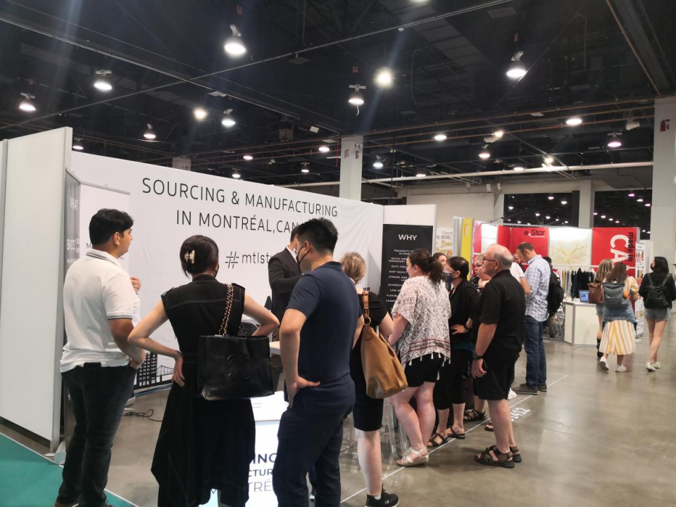 2022年8月美国拉斯维加斯国际时装面料展（MAGIC SHOW）暨绍兴·越城“一码找订单”境外代参展活动第五站圆满落幕！