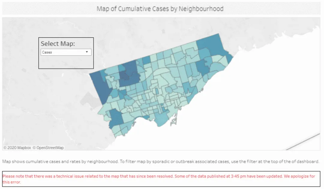 加拿大自雇移民资讯:多伦多推出疫情热点地图 加拿大自雇移民资讯:多伦多推出疫情热点地图