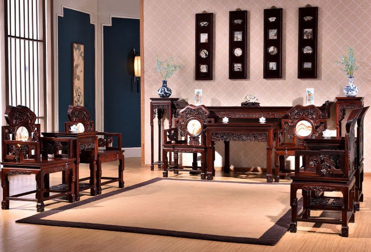 大户人家才用得起！红木中堂100款