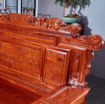 刺猬紫檀：实木的价格，红木的材质，不用大价钱就能享受到红木家