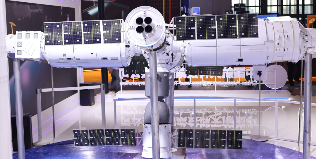 一个空间站的展示