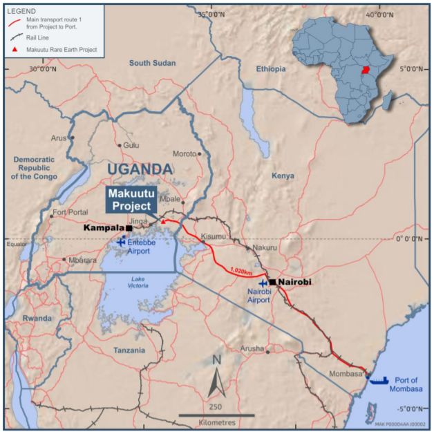 OVL公布乌干达稀土项目勘探进展 钻探成功发现矿化延伸
