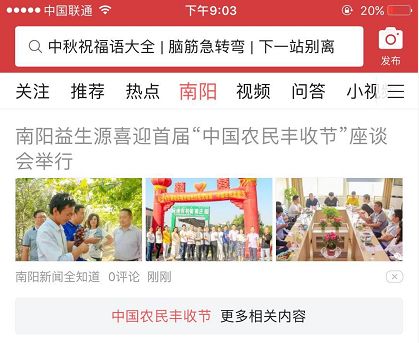 中國農民豐收節