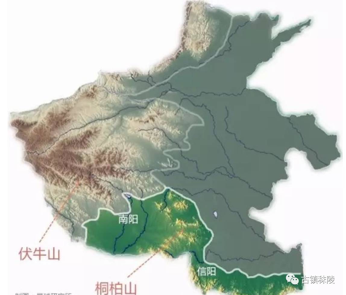 与秦岭时代同时 河南的第3条山脉也登场了 其影响广度,深度不及前两个