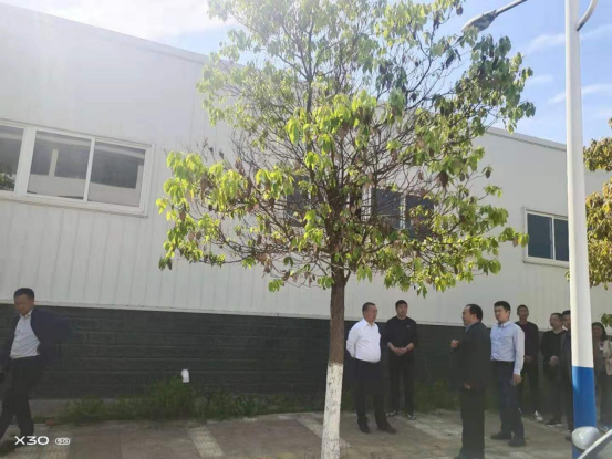 洋县县长走访雅娴食品，督促二期项目建设落地