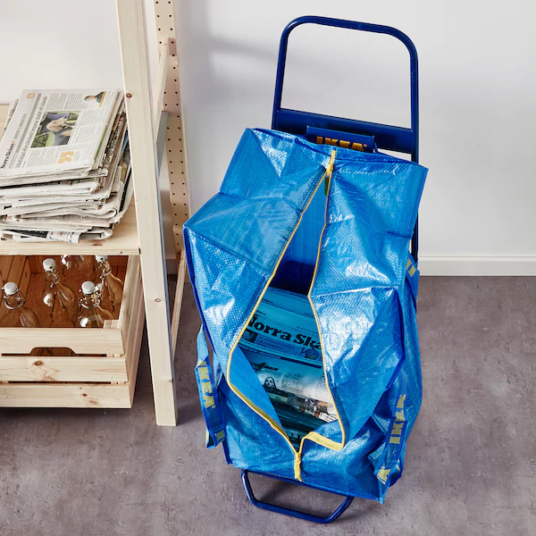 「都說宜家的購物袋除了醜沒別的缺點」——設計師卻將這個袋子玩出了新高度 家居 第15張