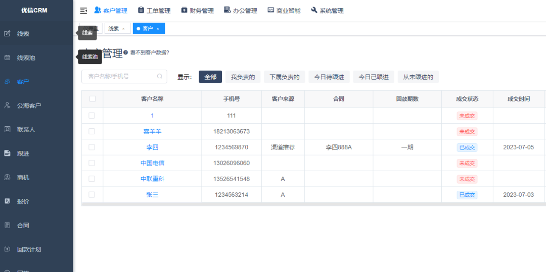 免费CRM客户管理系统真的有吗?没有免费的，但可永久试用