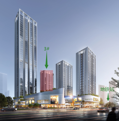 海珠双*，华新方圆333建面约33-58㎡！