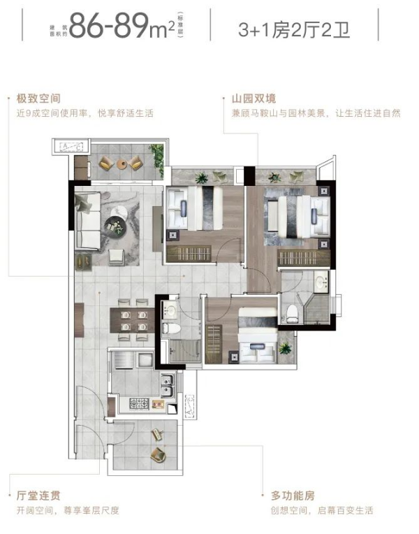 年纪轻轻，在广州只能买得起的小户型！