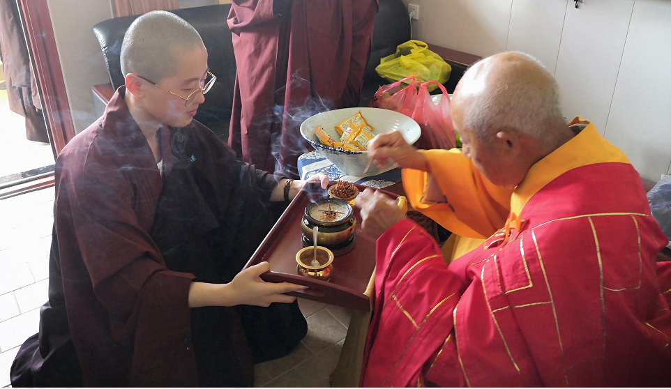 末山九峰禅寺禅七掠影