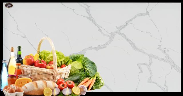 Calacatta White Quartz Stone From FOR U STONE