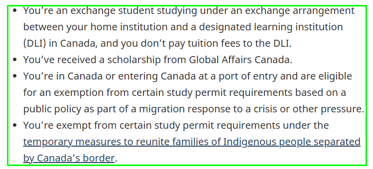 2025年加拿大学签新规实施，部分人群将不再享受豁免