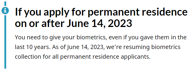 6月14日起加拿大移民指纹录取要求更新