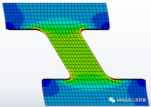 ABAQUS批量提交Job与Python读取ODB结果应力应变数据的图8