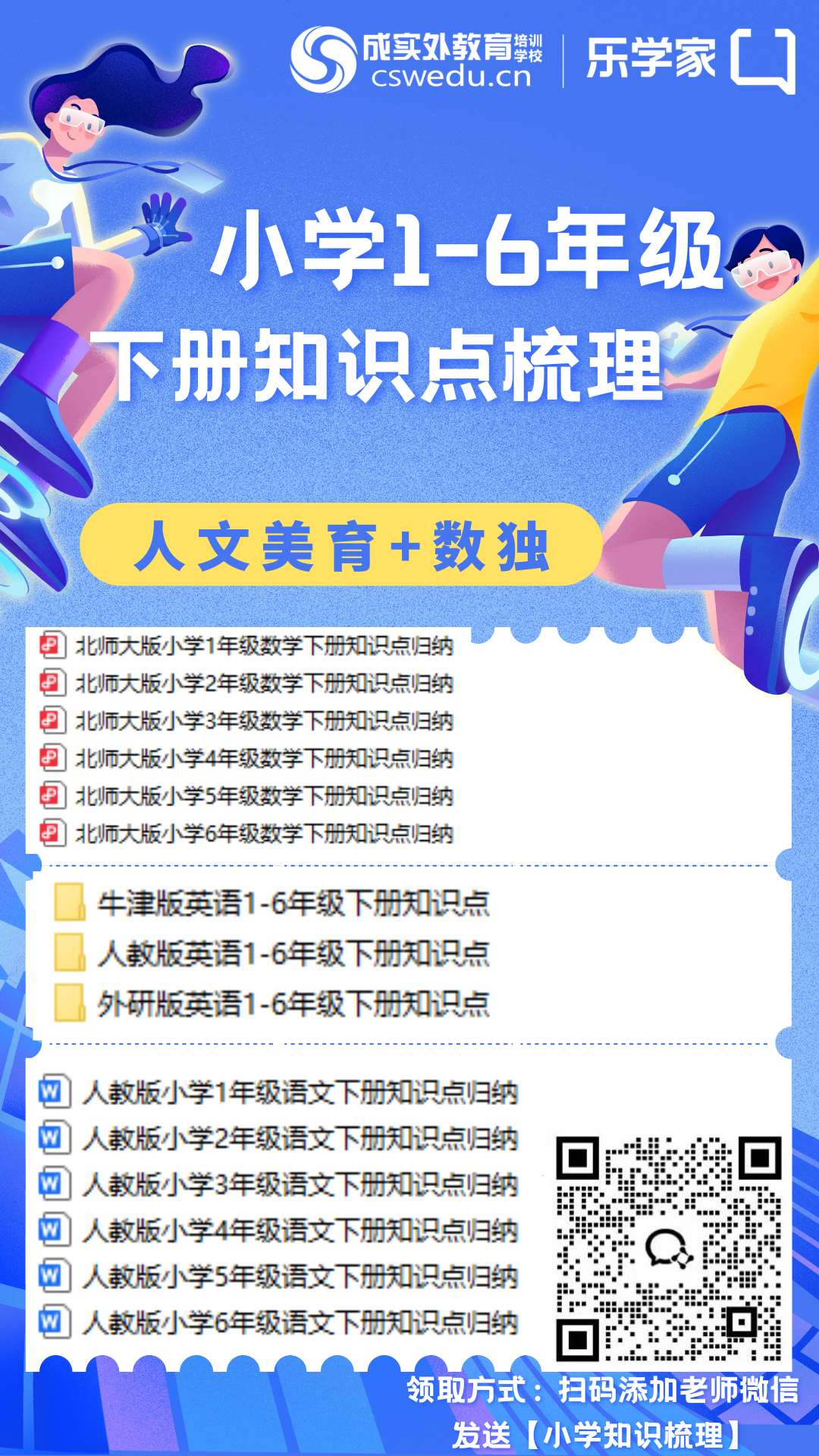 网盘永久存！小学全科资料包，随时可看的简单介绍