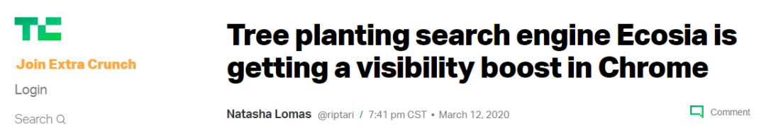 能完美替代谷歌和百度的搜索工具出现了？绿色搜索引擎Ecosia已被Chrome纳入默认选项！-厦门SEO