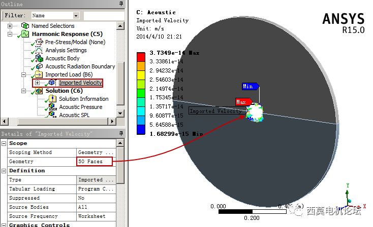 基于ANSYS Workbench平台的电机电磁噪声仿真分析的图59