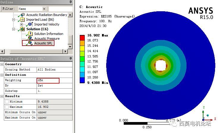 基于ANSYS Workbench平台的电机电磁噪声仿真分析的图62