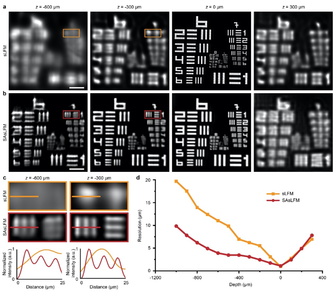 前沿进展 | 多焦点光场显微成像技术的图3