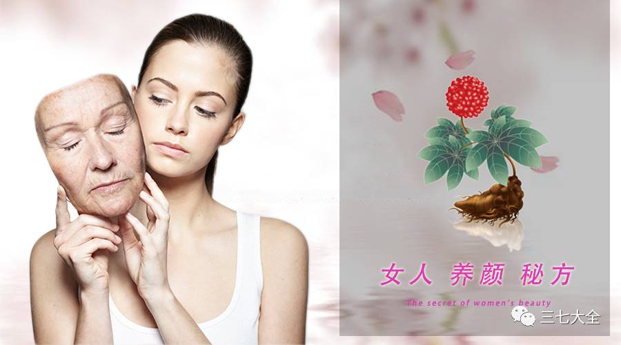 三七，让女人的肌肤衰老慢下来！
