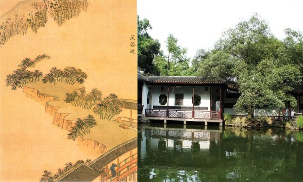 寄畅园平面图_寄畅园平面布局图_寄畅园50景图