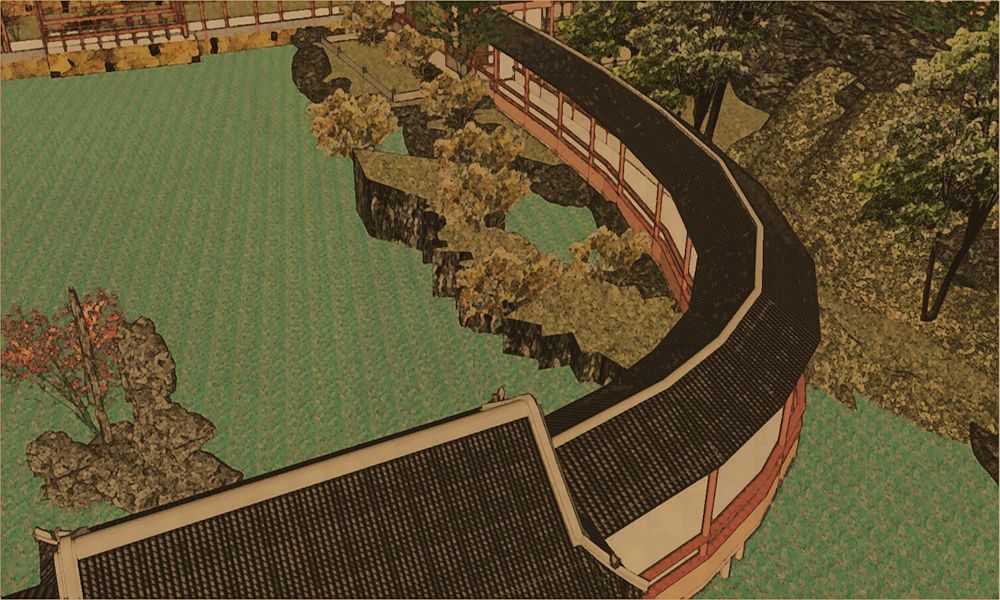 寄畅园平面布局图_寄畅园50景图_寄畅园平面图