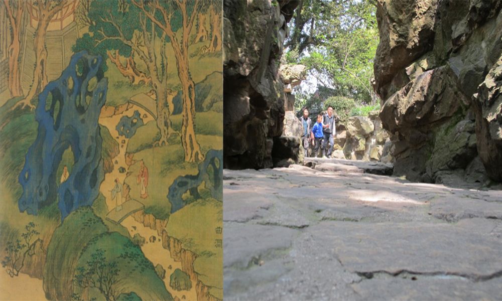 寄畅园平面布局图_寄畅园50景图_寄畅园平面图