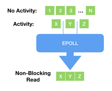 单线程处理 ，一个io阻塞影响全部io