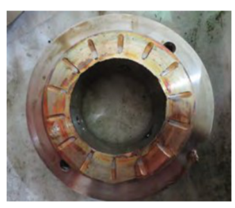 MAN主机涡轮增压器排气叶片损伤故障原因分析的图7