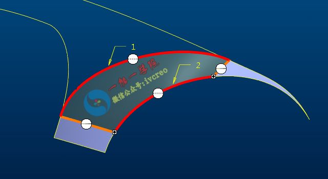 Proe/Creo高级曲面造型·曲面尖角拆面练习教程