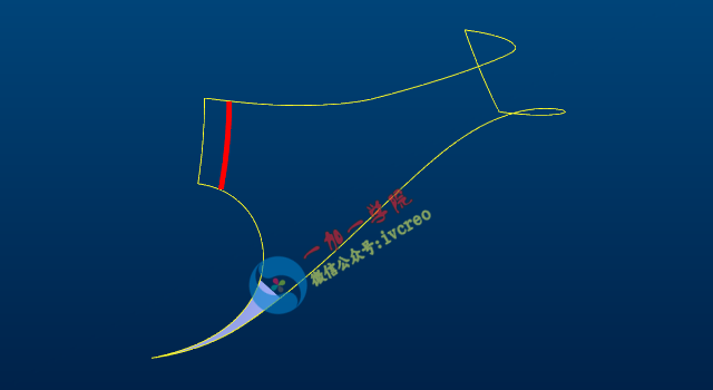 Proe/Creo高级曲面造型·曲面尖角拆面练习教程