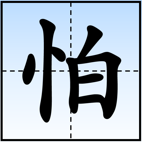 汉字偏旁的书写特点