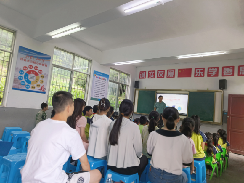 思南县大学生春晖服务社各支教点开班啦