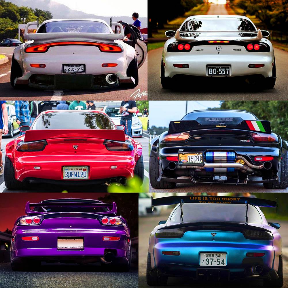 轉子的魔力 各種馬自達rx 7 Fd3s 改裝車狂暴聲浪集錦 改車志 微文庫