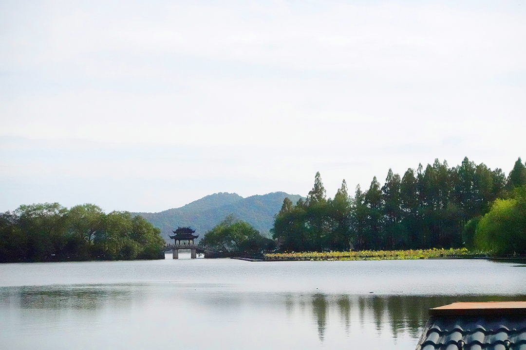 平湖映秋月最忆是杭州