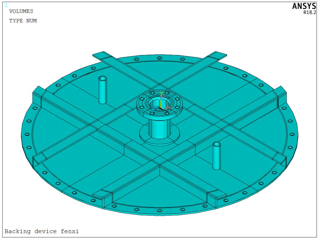角钢法兰做分析？
