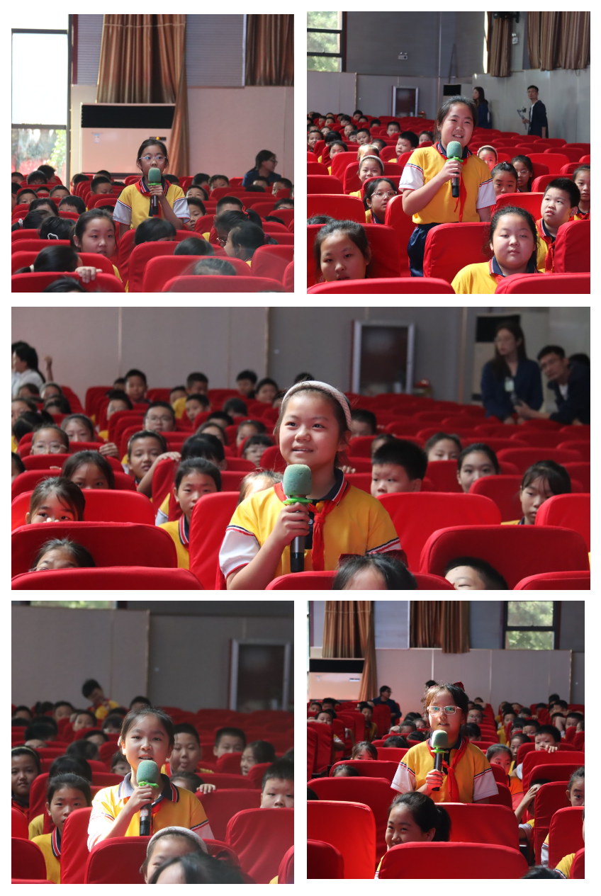 二(1)中队李铭城同学的爸爸李东国走进班级,讲述徂徕山革命故事,给