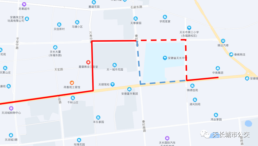 道路封闭施工,公交路线改线绕行(图7) 道路封闭施工,公交路线改线绕行(图7)