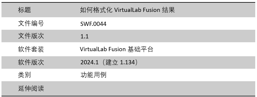 如何设置VirtualLab Fusion结果的格式的图15